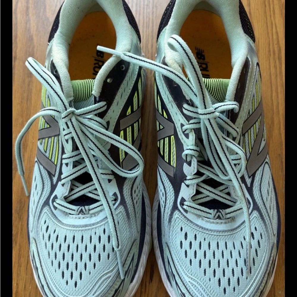 New Balance Light Blue and Black Women's Sneakers